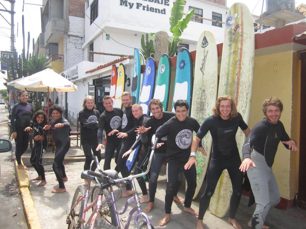 My Friend Surf Hostal Trujillo Exterior foto